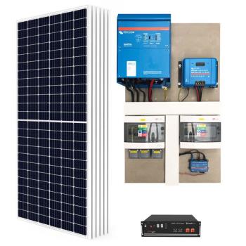 Predpripravený hybridný solárny systém Victron 48V 1600VA 0,91kWp 2,4kWh