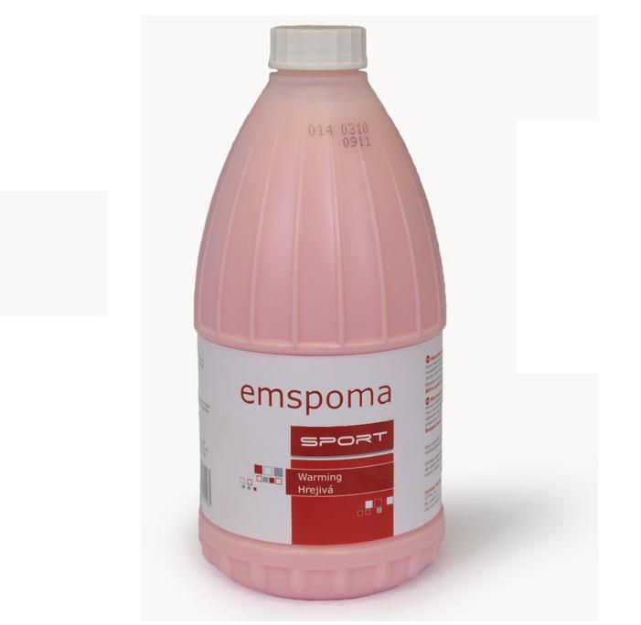 Masážna emulzia EMSPOMA - červená 500g