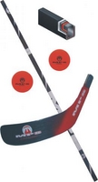 Hokejbalový set MPS 01 - shaft, čepeľ, 2 loptičky